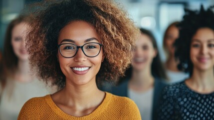 A company celebrating its efforts toward achieving gender equality.
