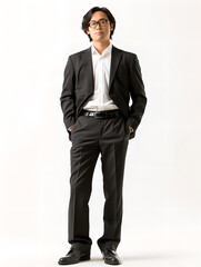portrait of a smiling business person