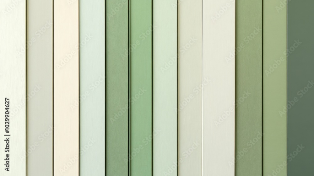 Poster elegant matte gradient transitioning smoothly from soft sage green to light olive, creating a serene