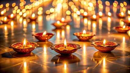 Diyas and Lights diwali