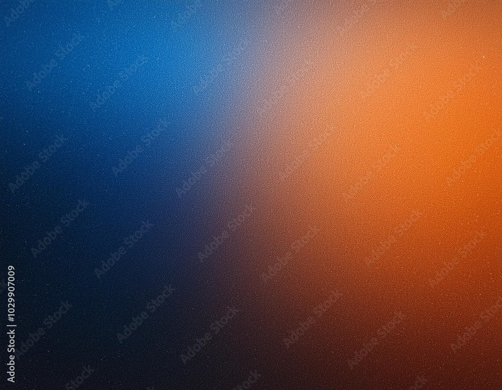 Poster a versatile blue and orange gradient background with a diagonal division