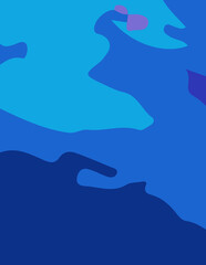 abstract background with untidy waves Illustration