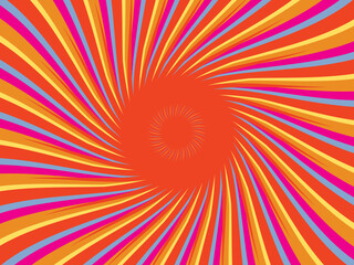 Vintage retro banner background. Colorful wallpaper. Vector illustration. party background.