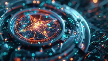 The digital compass: A strategic explorer for businesses, Vision crisis, Mission path, Agency creative, Digital strategy, Market decision, Achievement strategy, Financial stock, Company vision	
