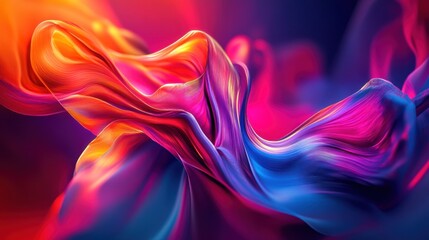 Abstract Colorful Swirls
