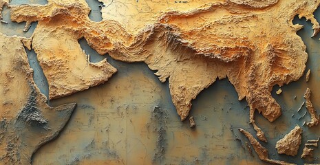 A high-resolution map illustrates the Middle East Gulf region in detail.