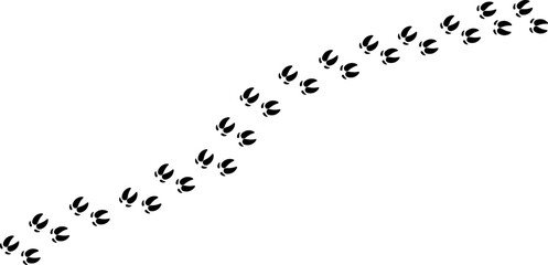 pig footprint track icon © Sutana