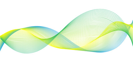 グラデーションウェーブ背景素材