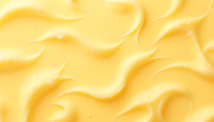 Creamy butter texture close-up for culinary backgrounds