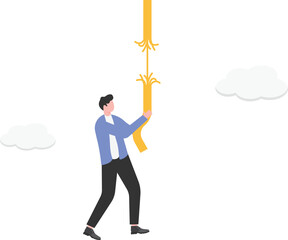 The rescuer’s rope is about to break, and it’s exciting

