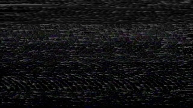 Old damaged VHS Tape Screen Noise Overlay 