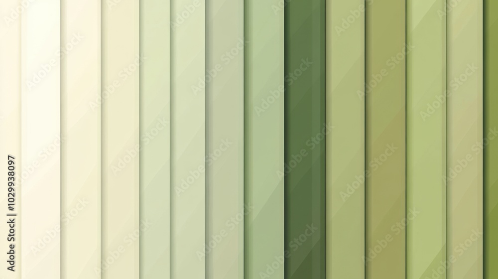 Poster soft matte gradient background from sage green to light olive, creating a calming and natural effect