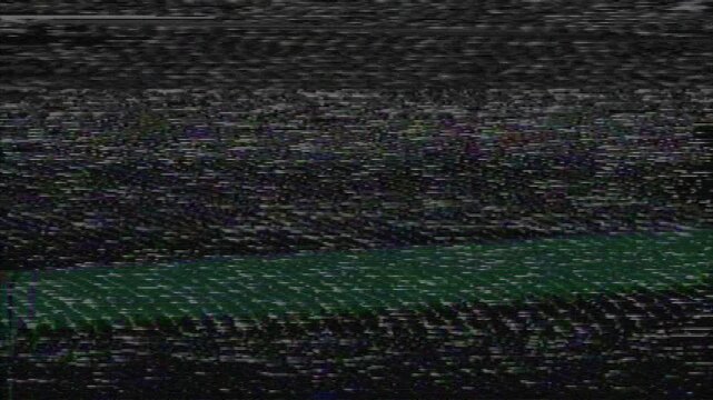 Old damaged VHS Tape Screen Noise Overlay 