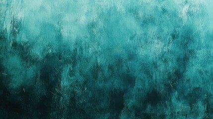 Obraz premium Soft matte teal gradient background with subtle shifts from dark to light, evoking elegance and tranquility in a smooth, serene design