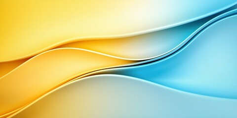 Obraz premium A dynamic yellow and blue background with gradient transitions, perfect for modern designs.