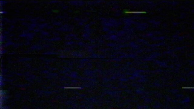 Old damaged VHS Tape Screen Noise Overlay 