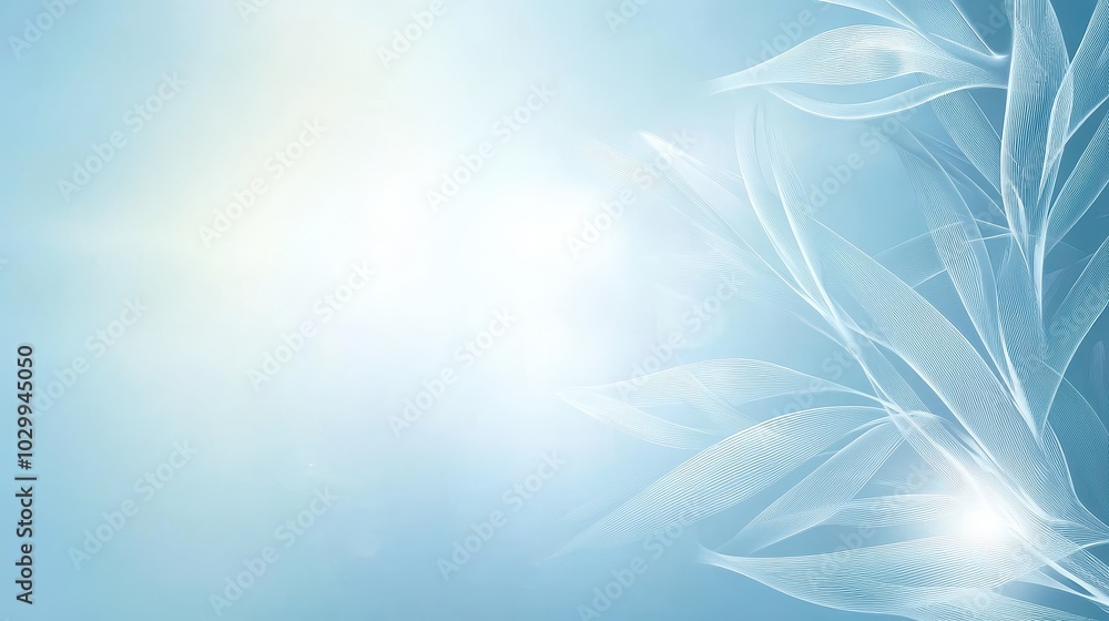 Poster a vintage light blue background with subtle texture and soft faded patterns, perfect for creating a 