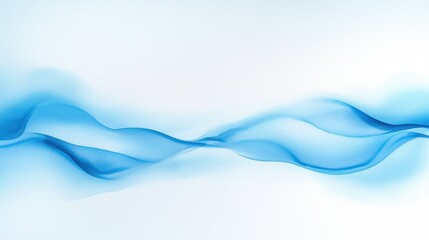 Abstract light blue watercolor background with flowing, soft brushwork, ideal for art-inspired projects.