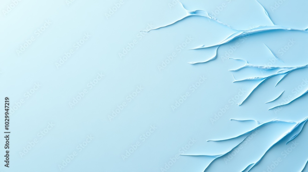 Poster close-up of a light blue textured surface, showcasing delicate patterns and fine details. ideal for 