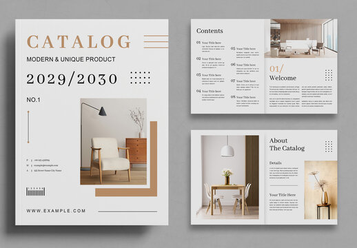 Catalog Design Layout