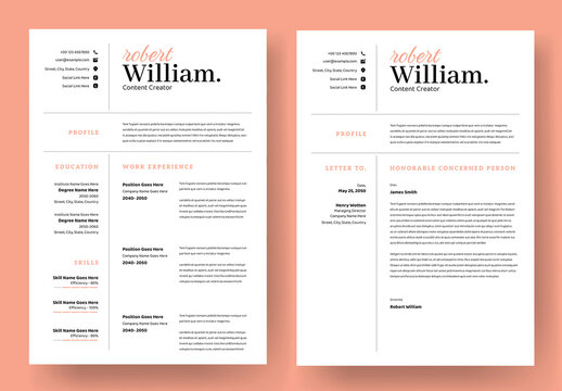 Minimal Resume Template