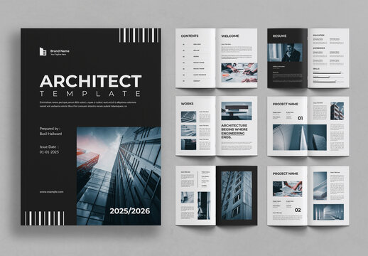 Architecture Portfolio Layout