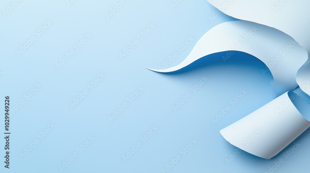 Poster light blue paper background with a smooth yet slightly rough texture, ideal for adding a natural and