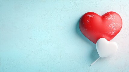 Retro-style heart wallpaper with a vintage color palette and faded textures.