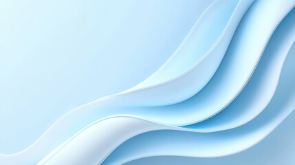 Naklejka premium Smooth light blue gradient with subtle shifts between shades, ideal for minimalistic or abstract design use.