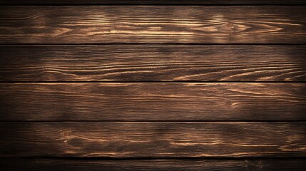 Dark Brown Wooden Background with Horizontal Grain Texture for Design, Presentation, or Branding Soft Pastel Background for Graphic Design Templates