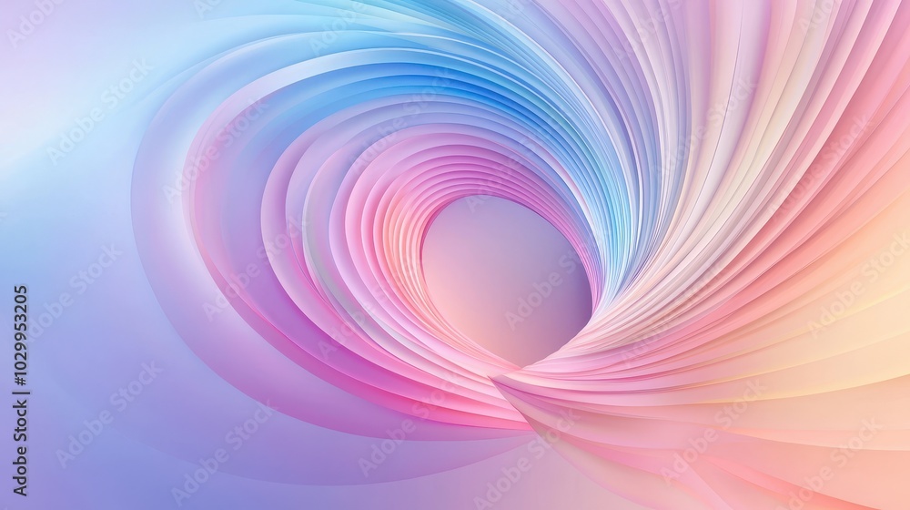 Poster vector heart background with gradient effects, blending vibrant pinks and purples.