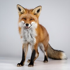 red fox vulpes,generative ai