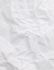 Fototapeta premium Wrinkled paper texture background, showing a surface with creases and imperfections, generative ai