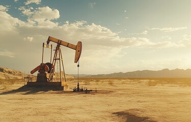 oil well for oil production
