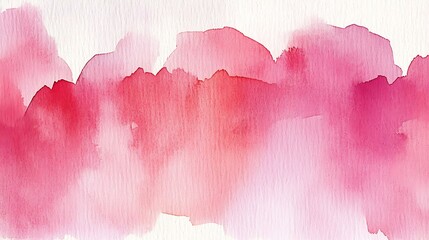Obraz premium Abstract Watercolor Background in Soft Pink Hues for Design and Decoration Simple Neutral Background with Free Space for Design
