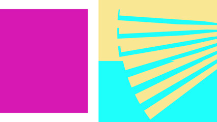 QFHD Flat Background Simple Collection Vector Retro Color