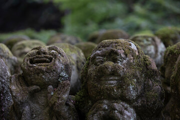 Stone Statues Guarding Kyoto's Sacred Temples