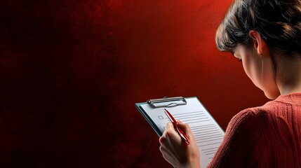 Cybernetic Clipboard and Checklist Icon Highlighting Attention to Detail and Organization for Optimized Digital Workspace and Productivity