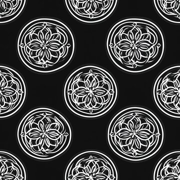 Seamless Asanoha Pattern in High Fidelity Design