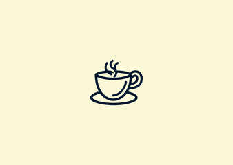 Vector illustration of Coffee Logo Design