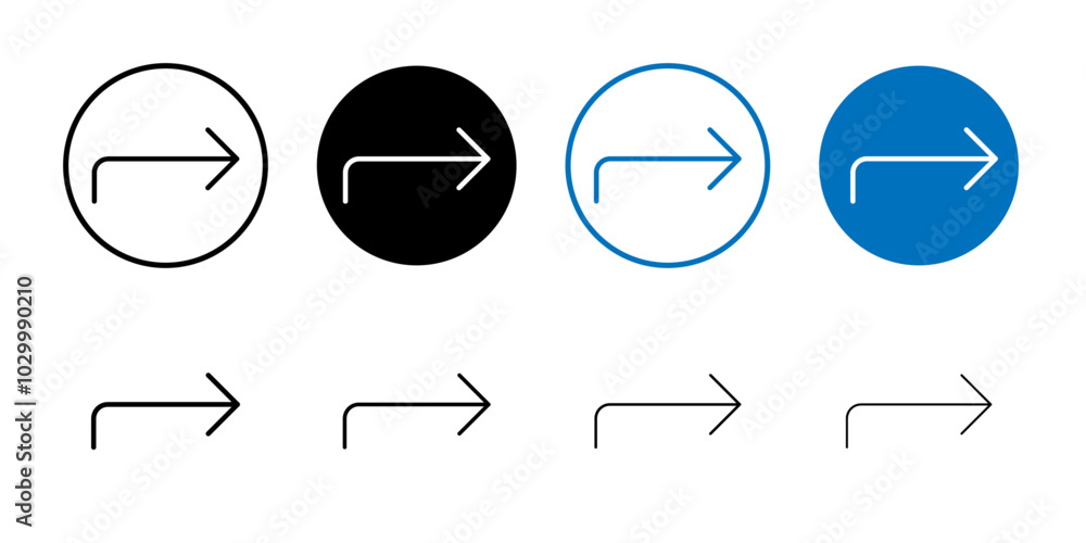 Poster directions icon outline vector for web ui