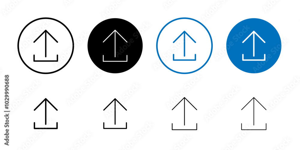 Aufkleber Export icon Outline vector for web ui