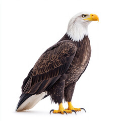 Fototapeta premium Bald Eagle Isolated