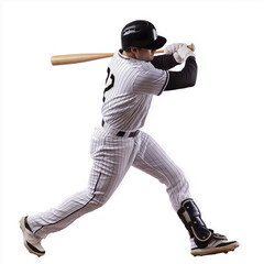 Baseball Player Isolated