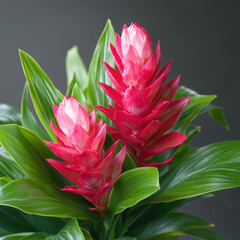 Fototapeta premium Ginger Flower Isolated