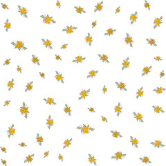 Floral Composition Pattern