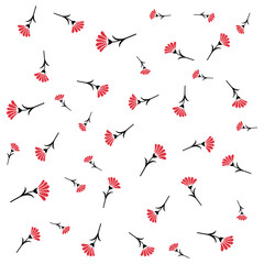 Minimalist Floral Pattern 