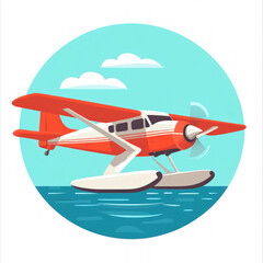 Sea Plane Isolated