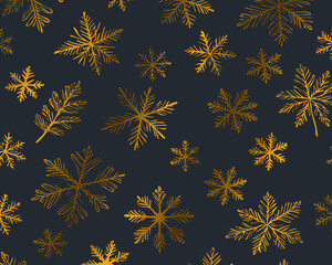 Christmas pattern.  Horizontal holiday poster, greeting cards, headers, website