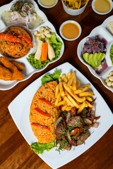 Tacu tacu con lomo saltado